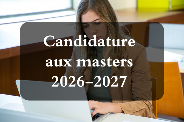 Listes Complémentaires- Masters 2026 - 2027