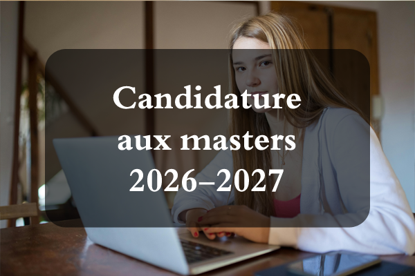 Résultats - Candidature - Masters 2026 - 2027